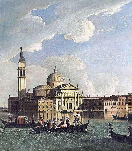 Johan Richter View of San Giorgio Maggiore, Venice